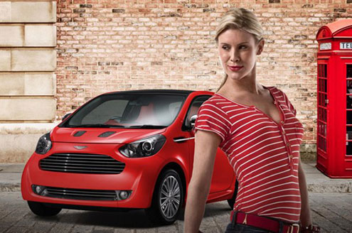 Aston Martin Cygnet (Астон Мартин Cygnet) красный Aston Martin Cygnet (Астон Мартин Cygnet) красный